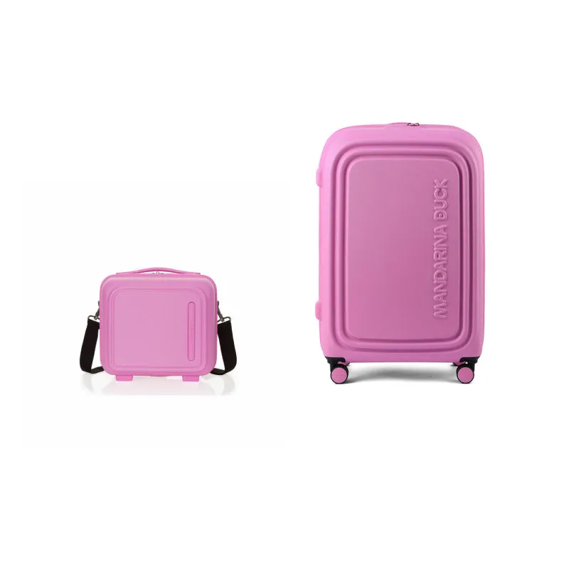 Logoduck Beauty Case & Large Trolley Set