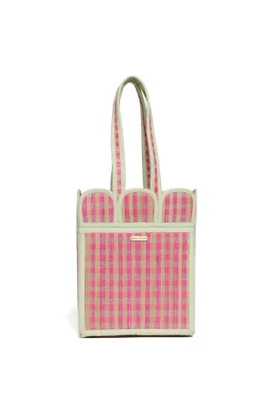 LORNA MURRAY MINTBERRY MINI SCALLOP TOTE BAG