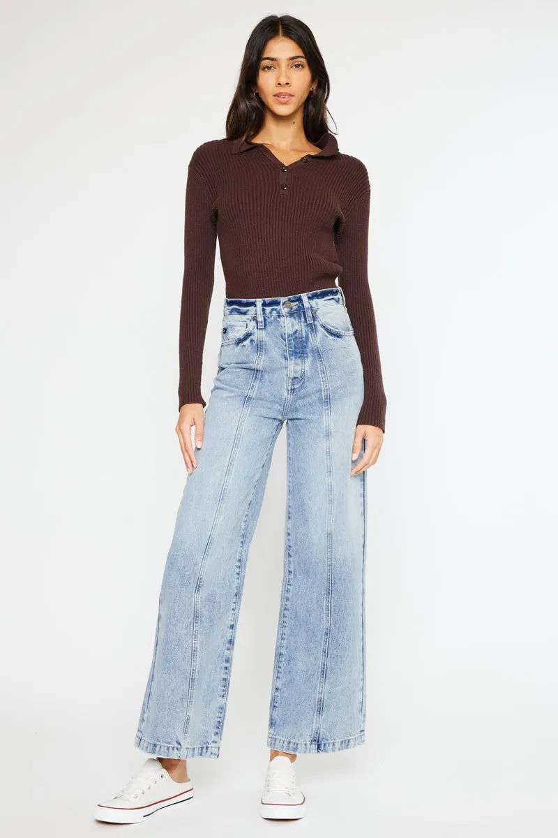 Mara Ultra High Rise 90's Wide Leg Jeans