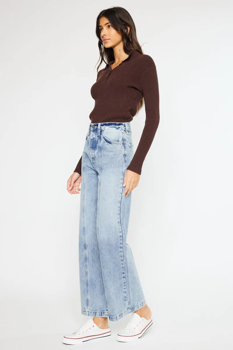 Mara Ultra High Rise 90's Wide Leg Jeans