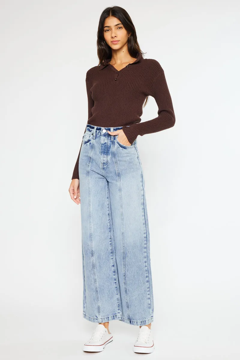 Mara Ultra High Rise 90's Wide Leg Jeans