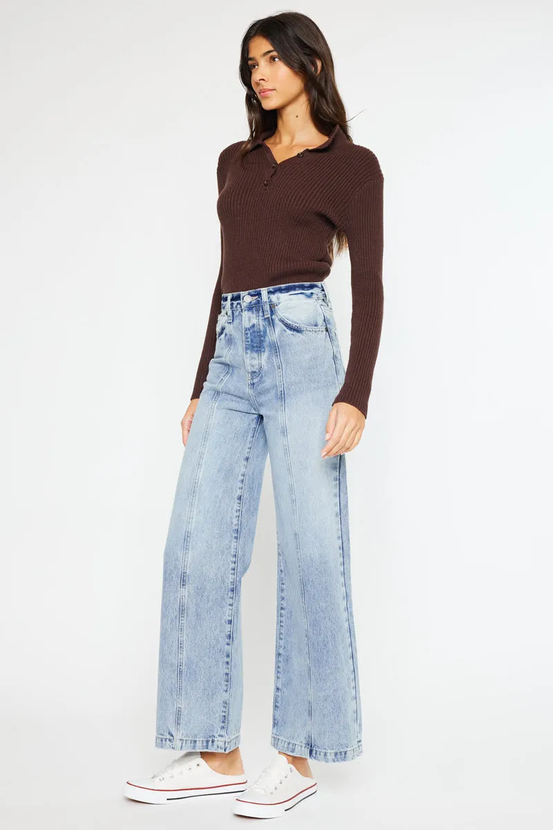 Mara Ultra High Rise 90's Wide Leg Jeans