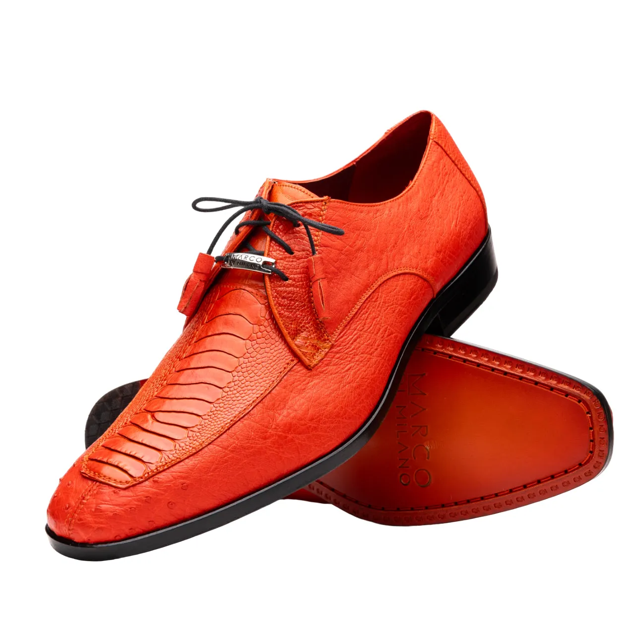 Marco Di Milano Andretti Ostrich Leg Orange