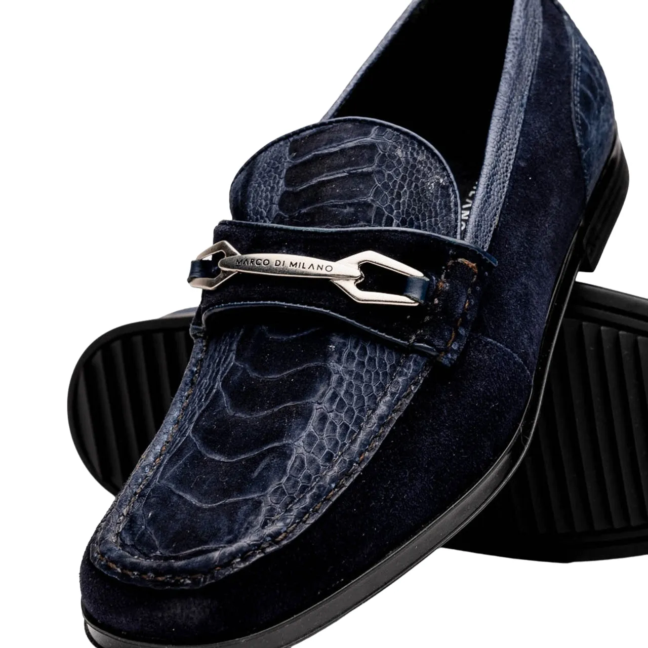 Marco Di Milano Hugo Osl Ostrich Leg Navy-navy