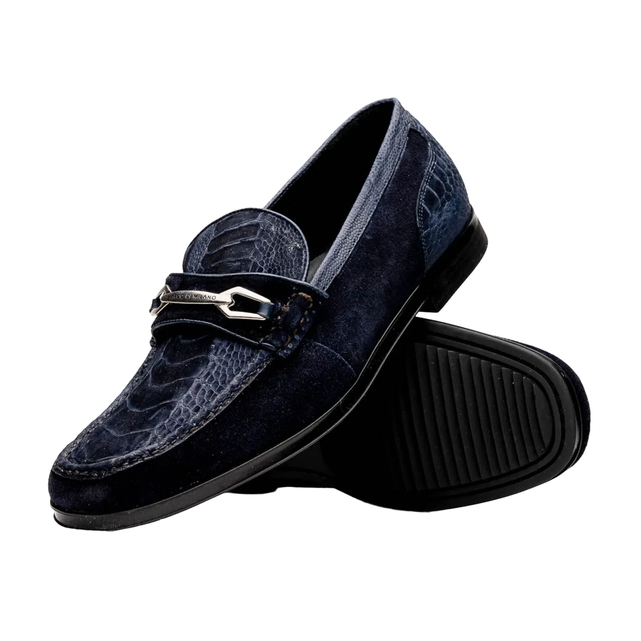 Marco Di Milano Hugo Osl Ostrich Leg Navy-navy