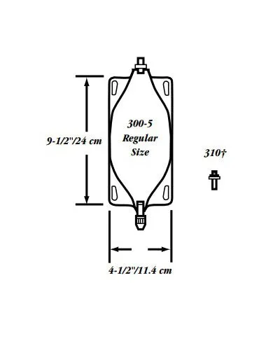 Marlen Leg Bag Regular  - 1 each