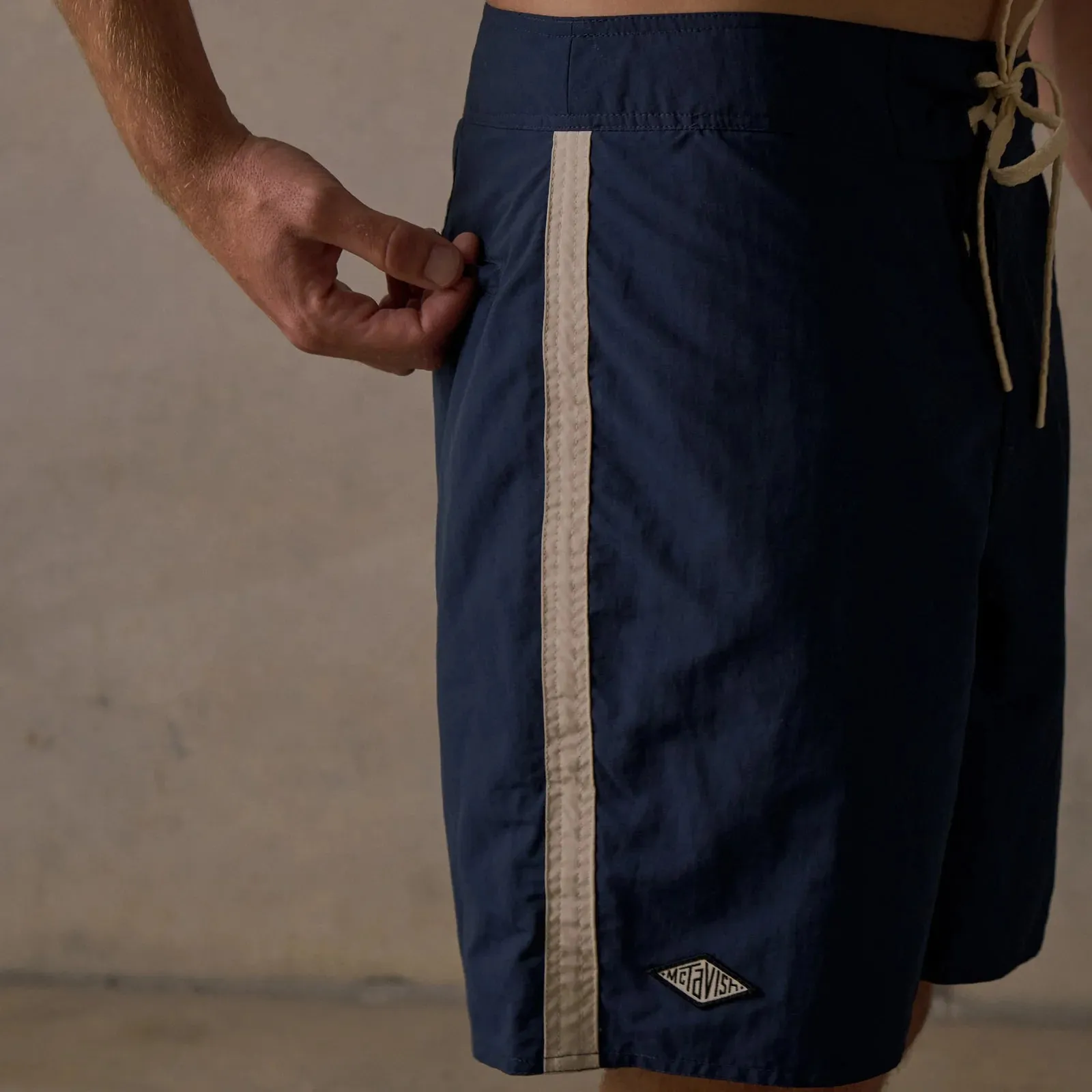 McTAVISH - Ripstop Boardshort - DARK BLUE