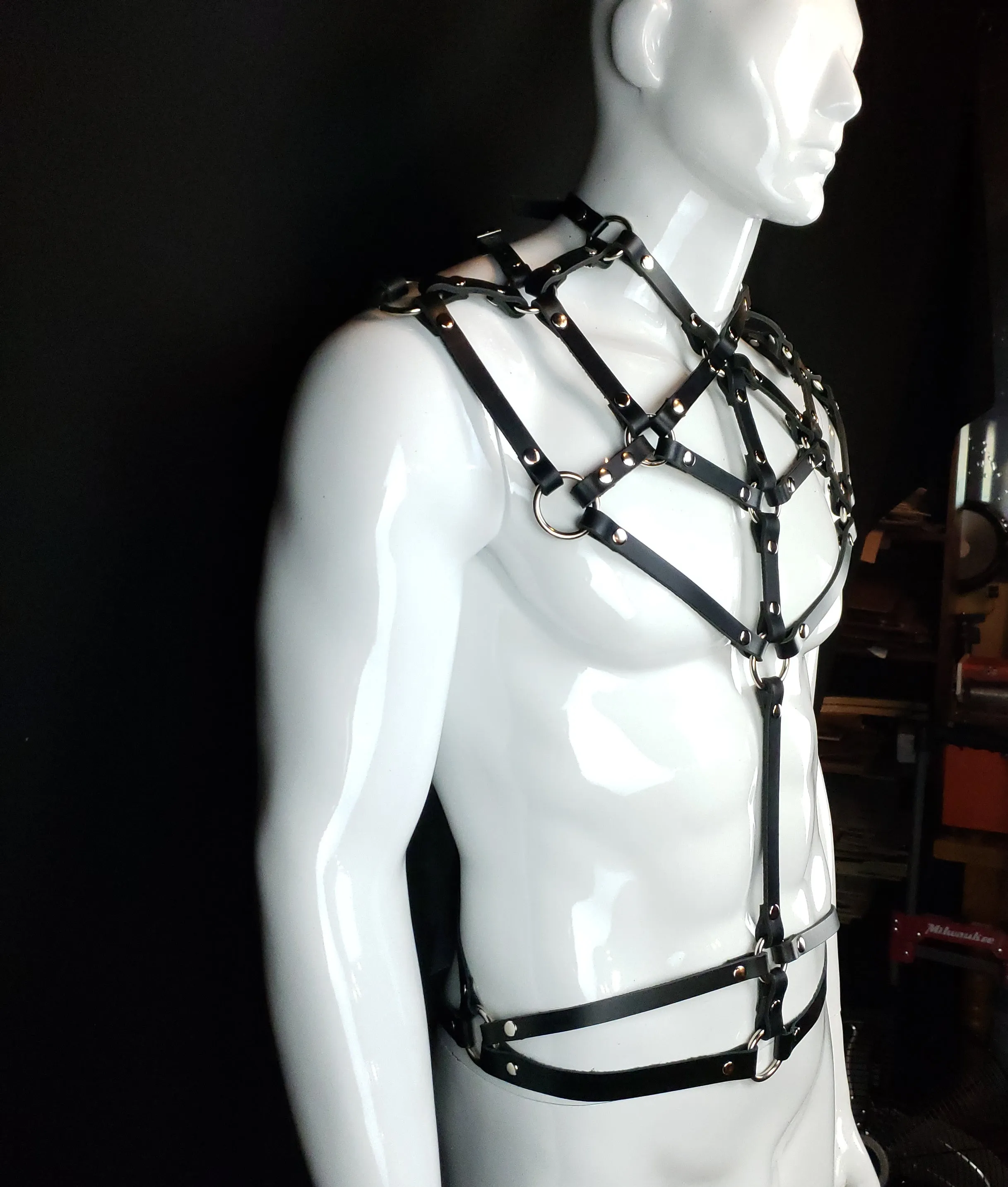 Men's King of the Nile Leather Harness- Made to Order