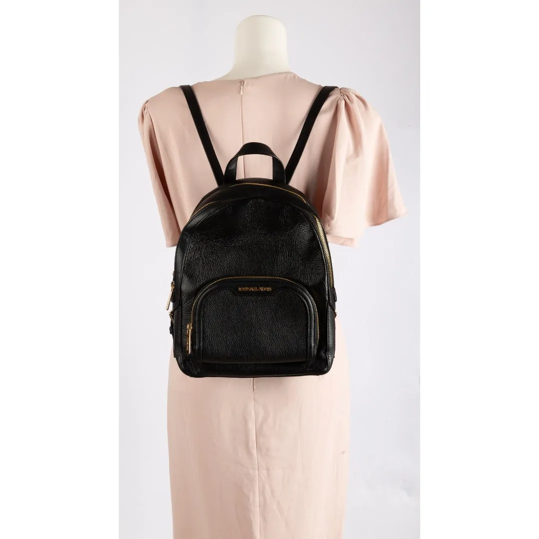 Michael Kors Black Jaycee Medium Backpack