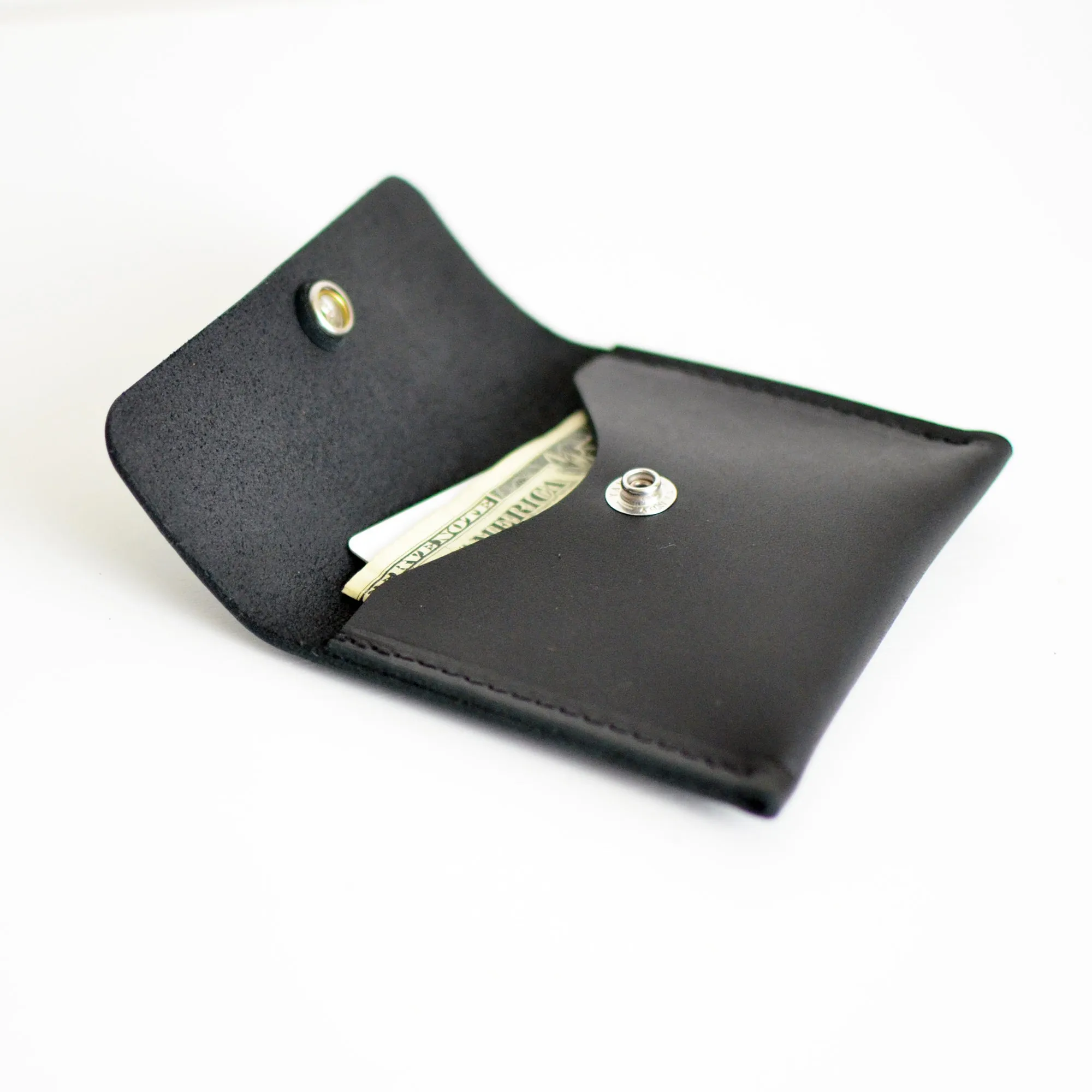 Mini Wallet - Honey Leather