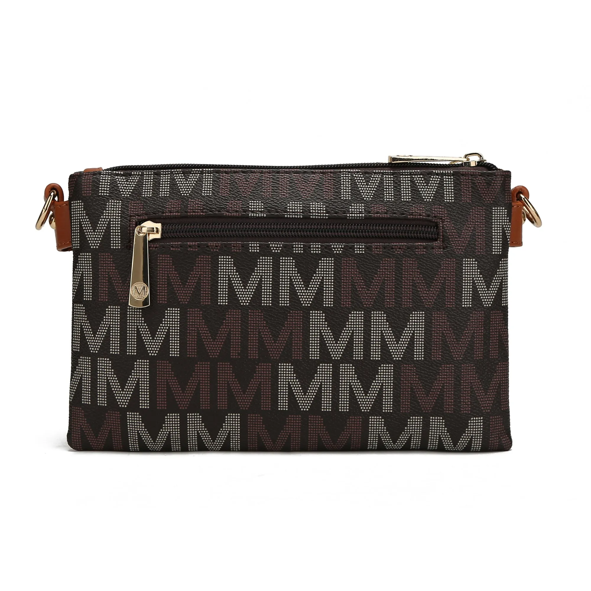 MKF Collection Ishani Signature Crossbody handbag Women by Mia k