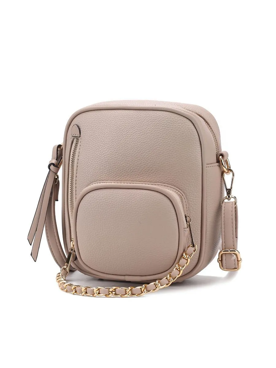 MKF Collection Winona Vegan Leather Women Crossbody bag by Mia k