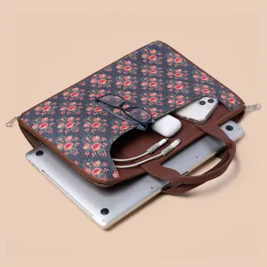 Mughal Garden L-Zippered Laptop Sleeve