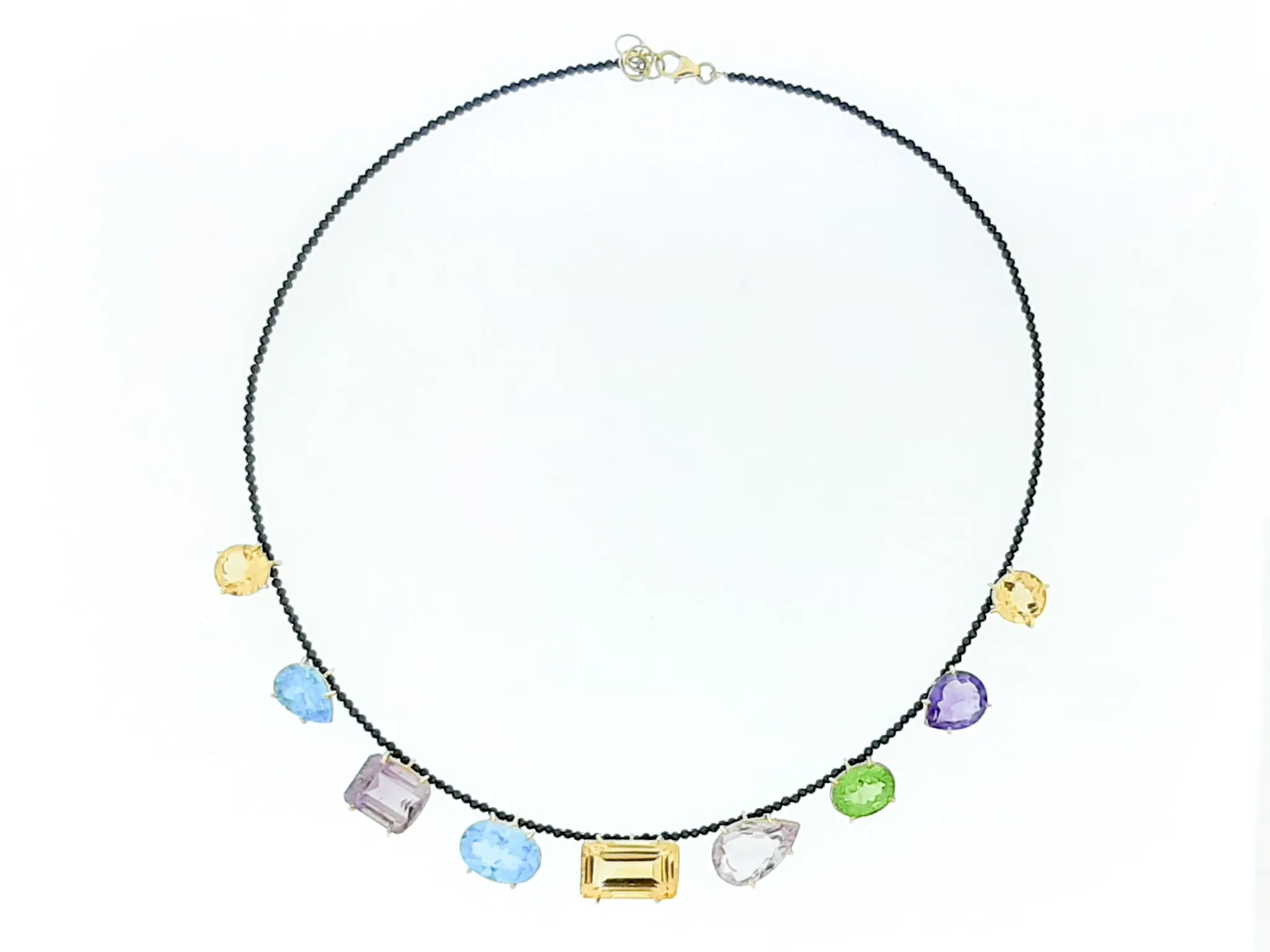 Multi Semi Precious Necklace