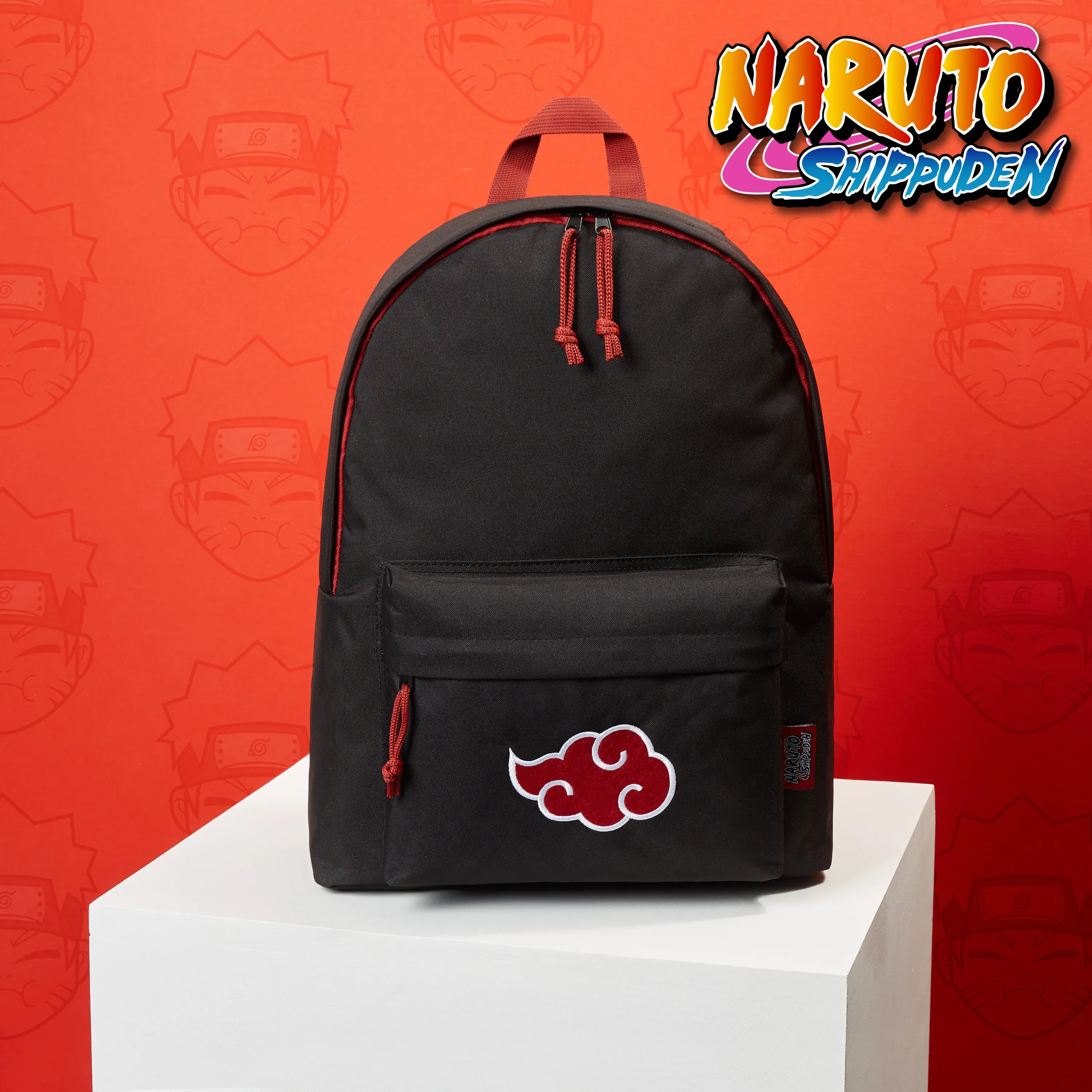 Naruto Backpack - Akatsuki Anime School Bag