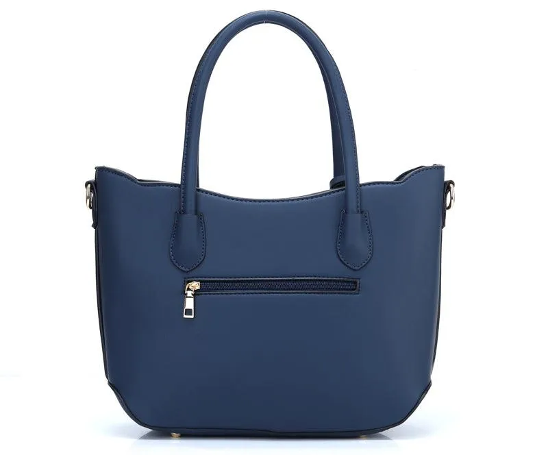 New Classical Lady handbag Set Navyblue