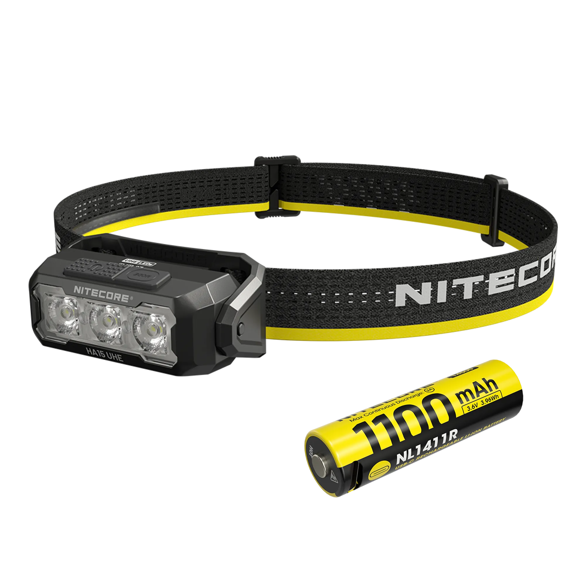 Nitecore HA15 UHE 1x AA Lightweight Headlamp