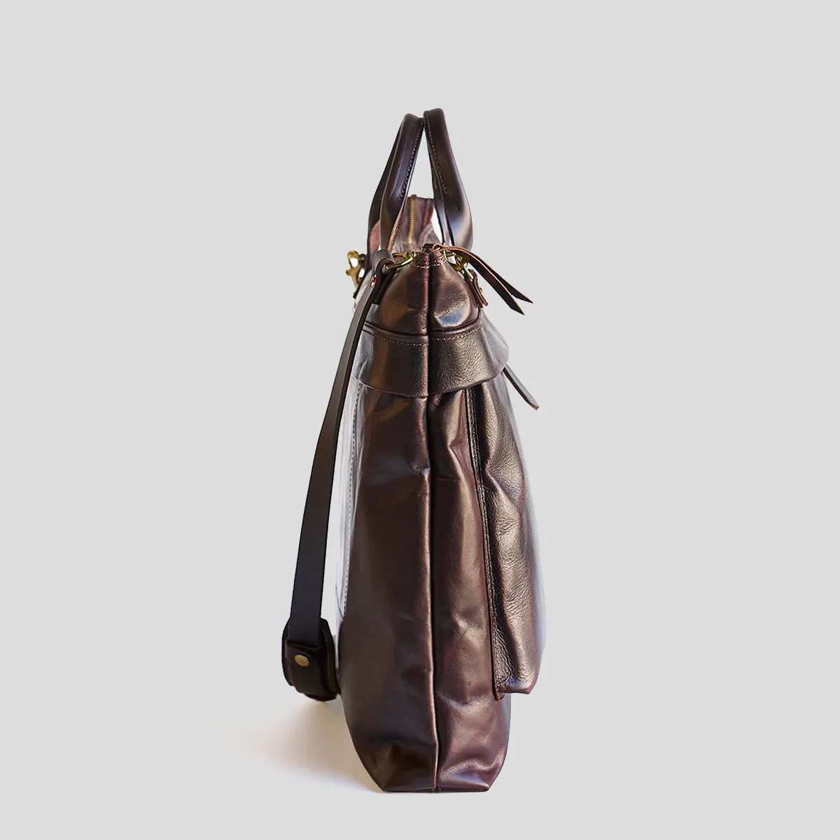 No.160 Primo Tote | Horsehide Brown