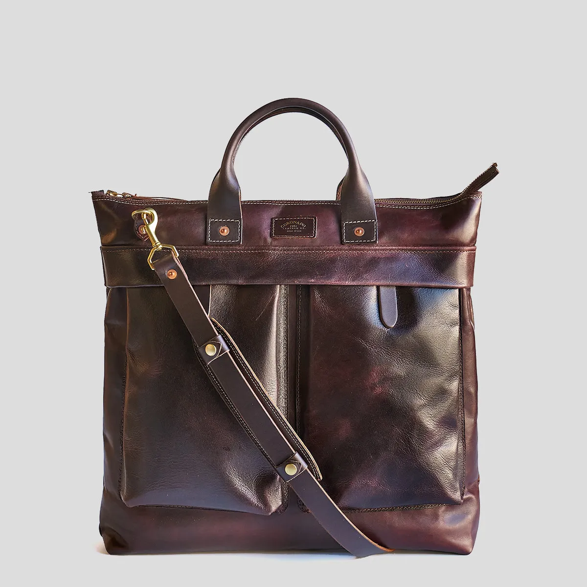 No.160 Primo Tote | Horsehide Brown