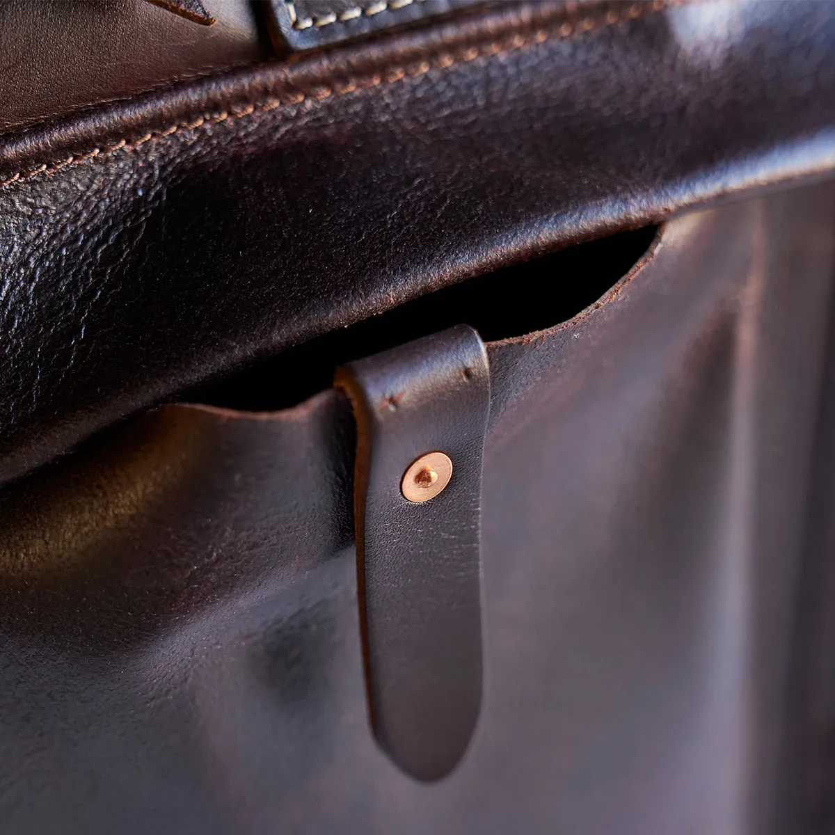 No.160 Primo Tote | Horsehide Brown