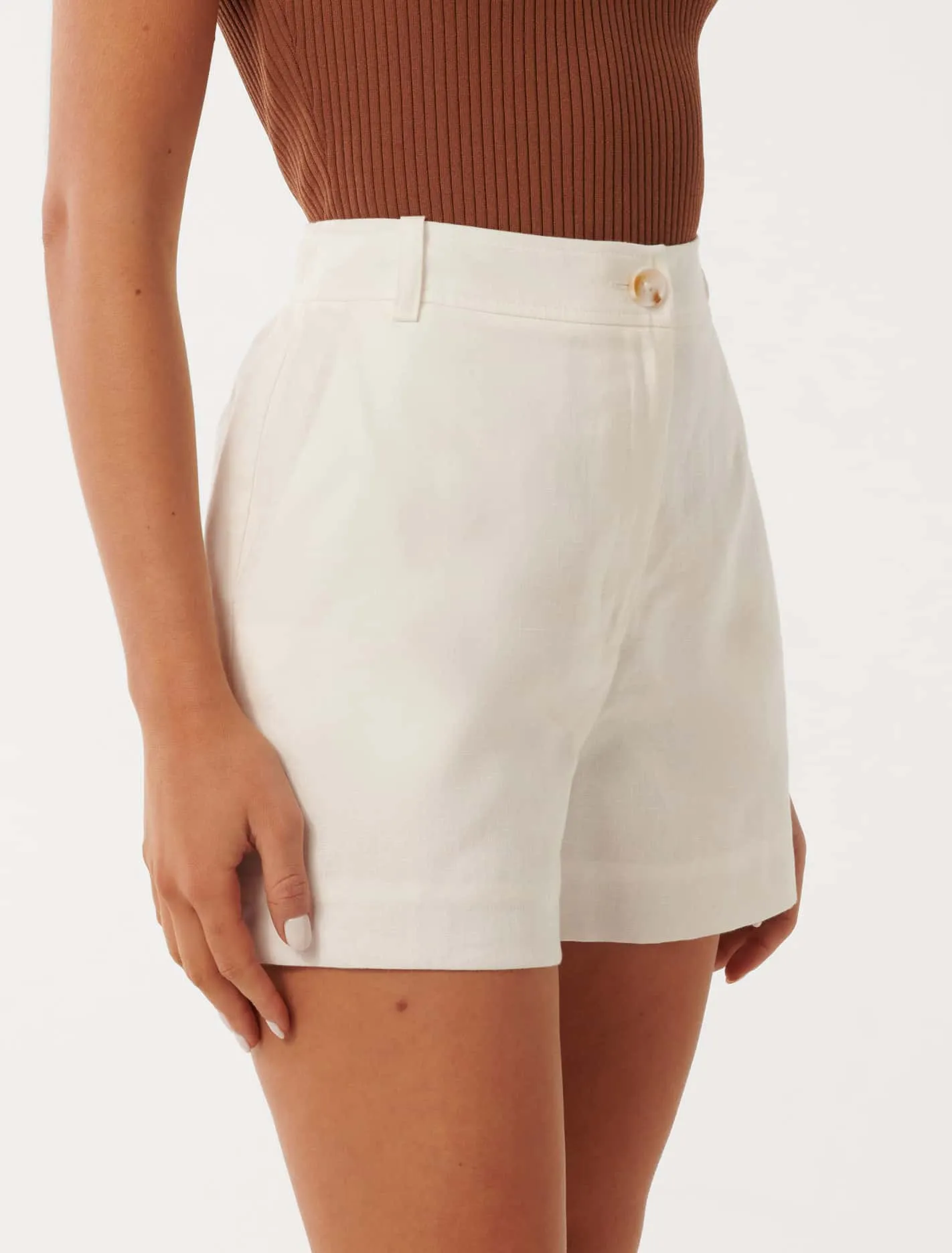 Olympia Linen Shorts