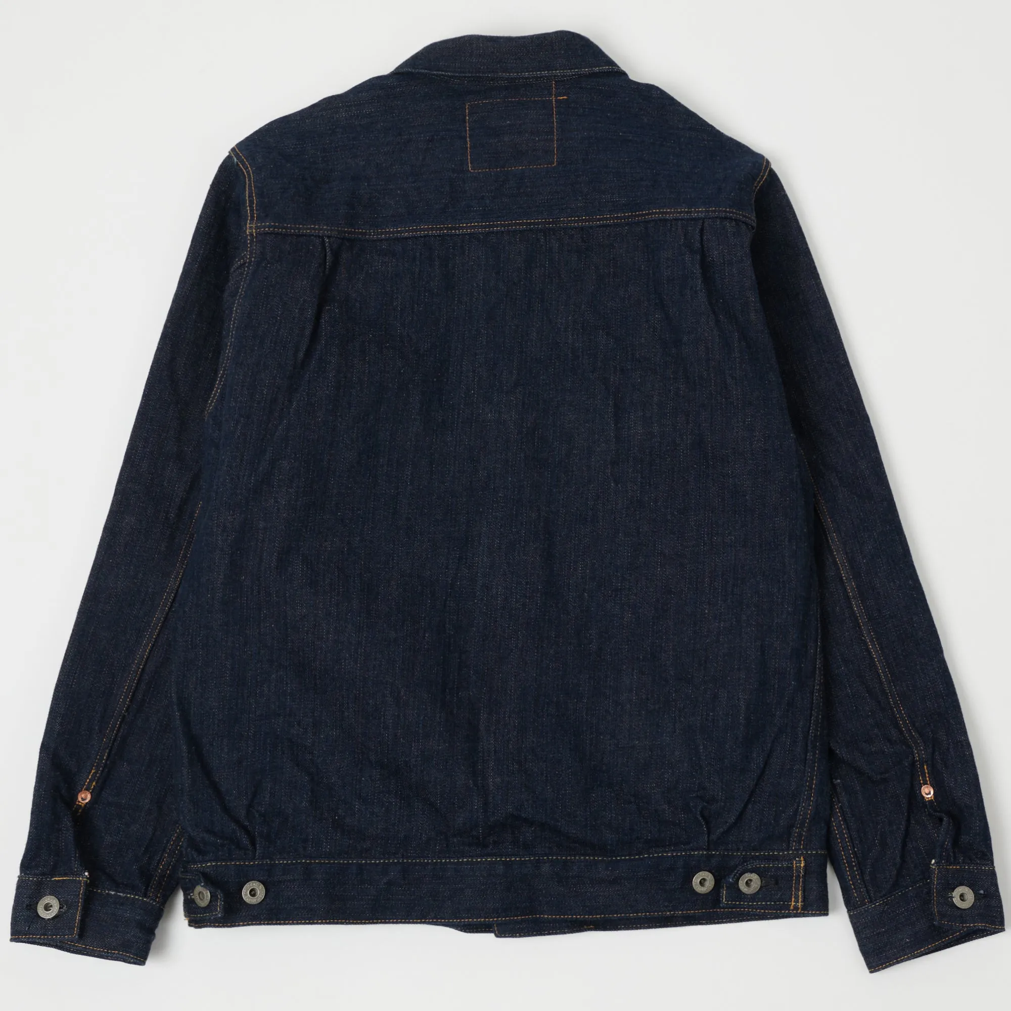 ONI 02506P-SHM 'Kiwami' Semi Hand Made 16oz Type II Denim Jacket - Rinsed