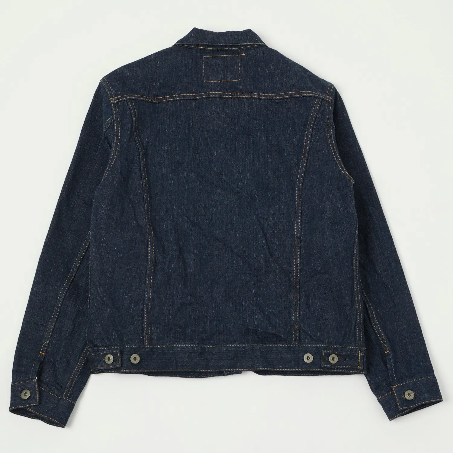 ONI 02527P Kiwami 16oz Type III Denim Jacket - One Wash