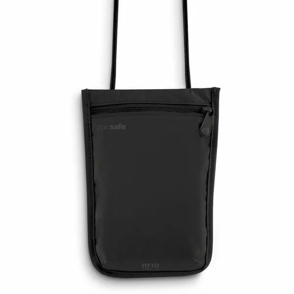 Pacsafe RFIDsafe 75 RFID-Blocking Neck Pouch