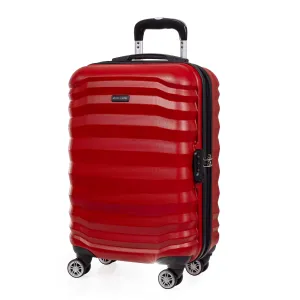 Pierre Cardin Trolley Case- Bright Red