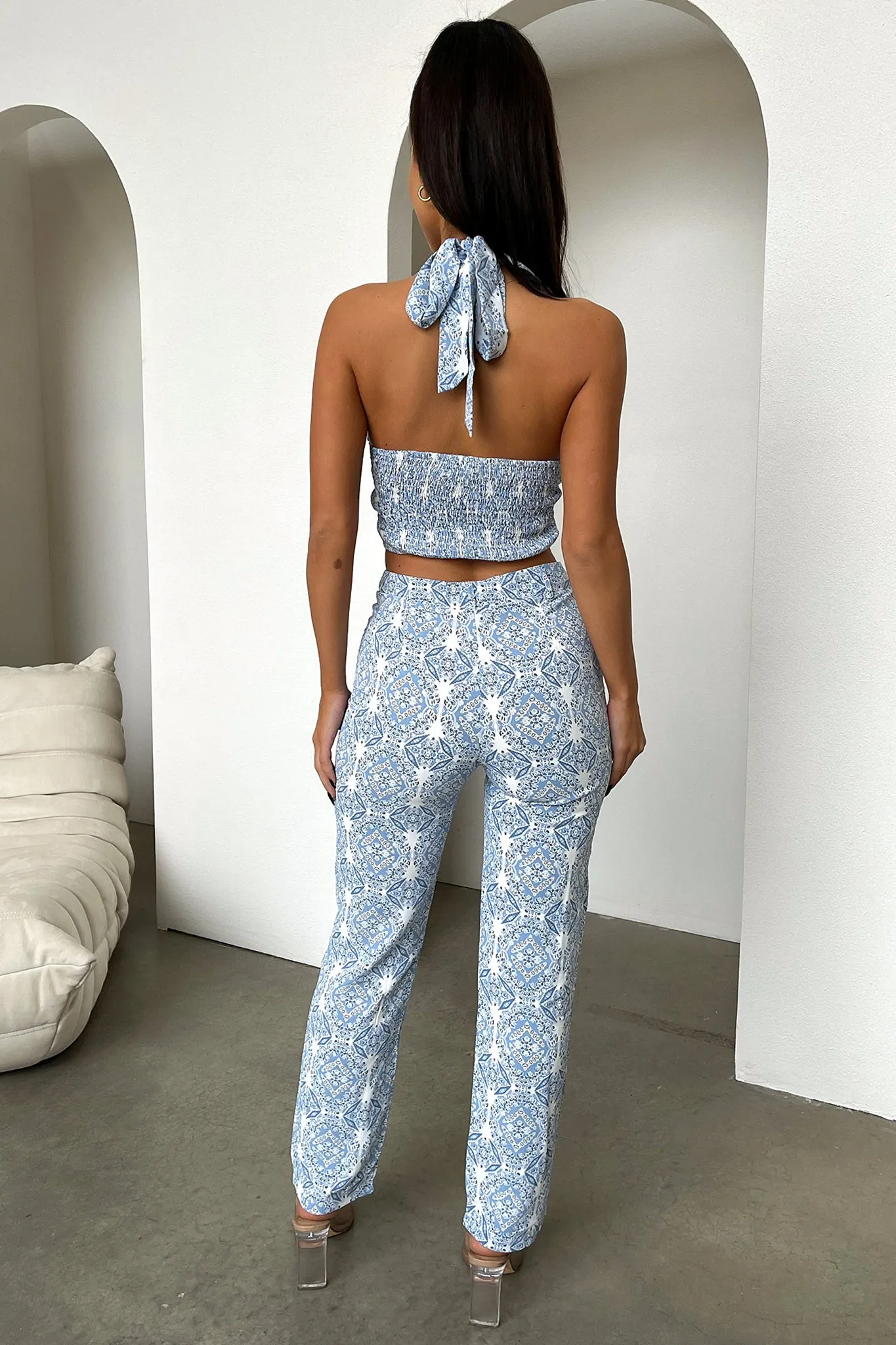 Piert Pants - Blue Floral