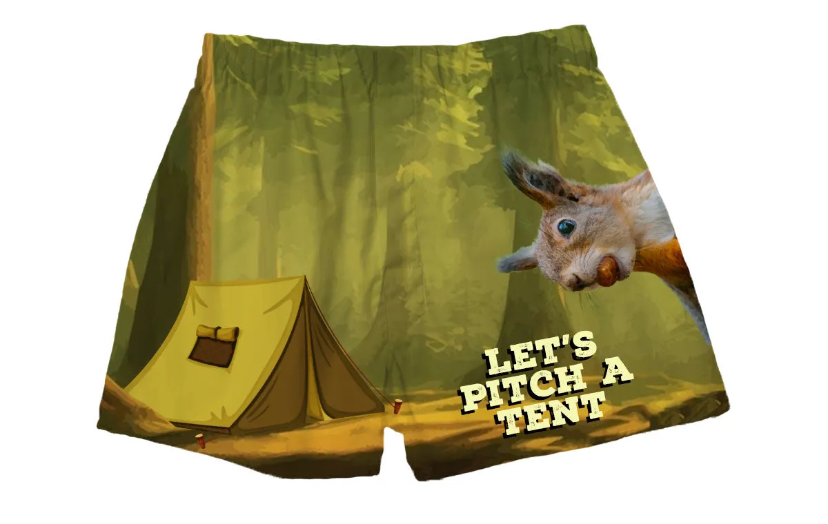 Pitch a Tent Boxer Shorts