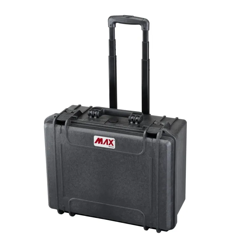 PPMax Watertight Case On Trolley and Wheels, 465mm x 335mm x 220mm