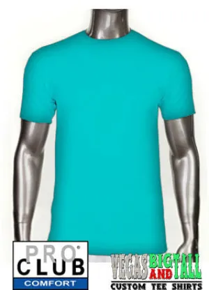 Pro Club Comfort Short Sleeve Turquoise T-Shirt