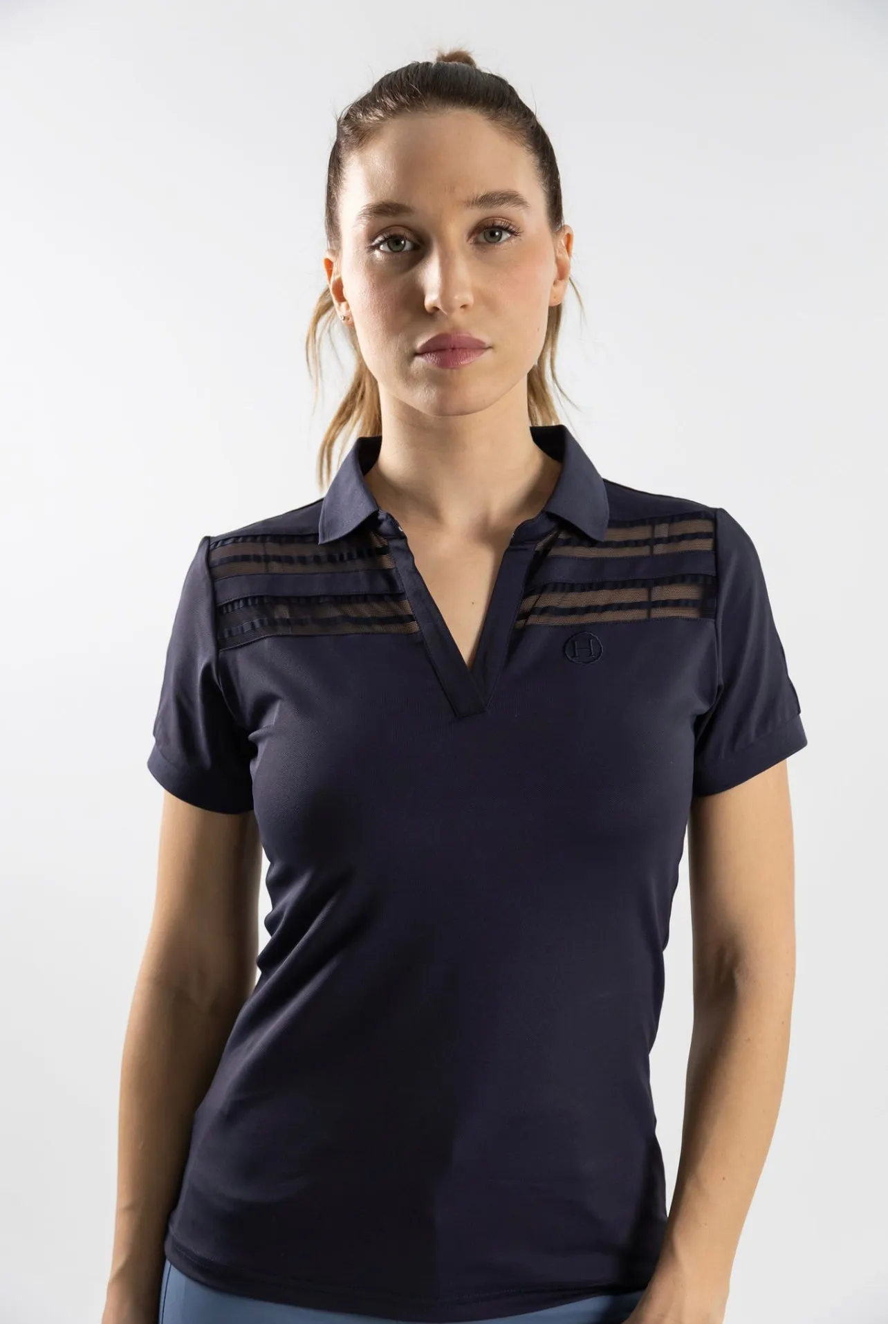 Punch Womens Short Sleeve Polo