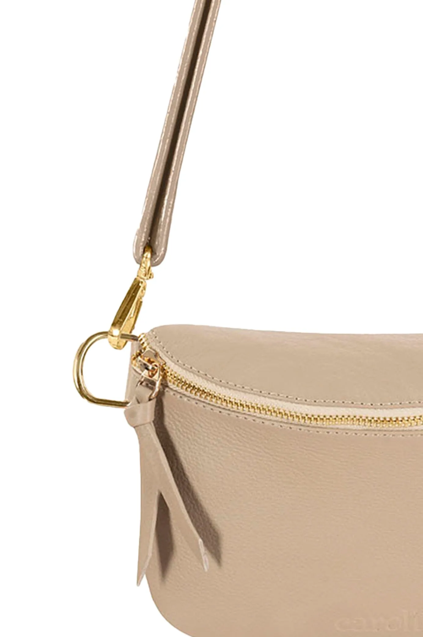 Ramona Small Leather Handbag Nude