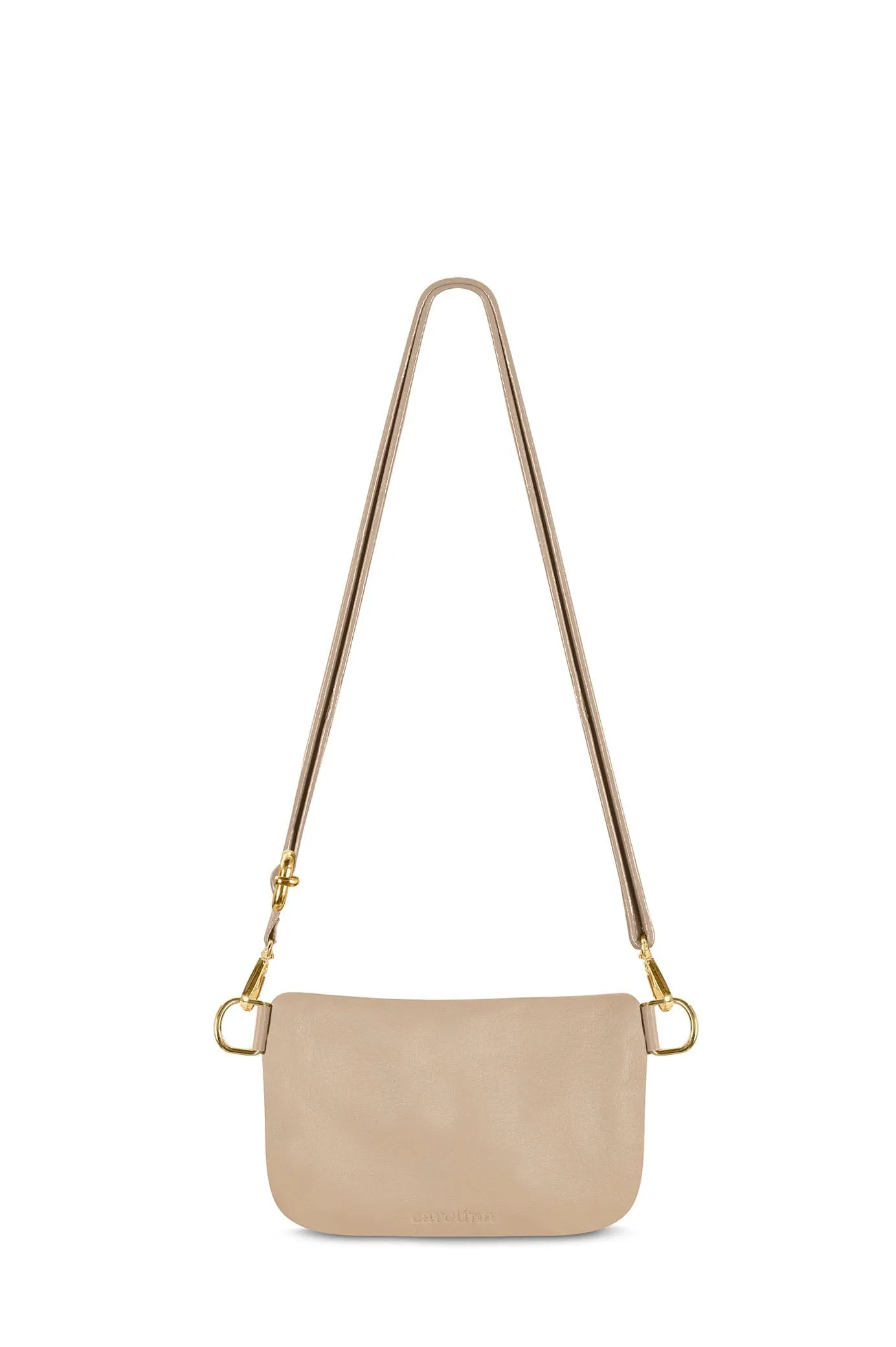 Ramona Small Leather Handbag Nude