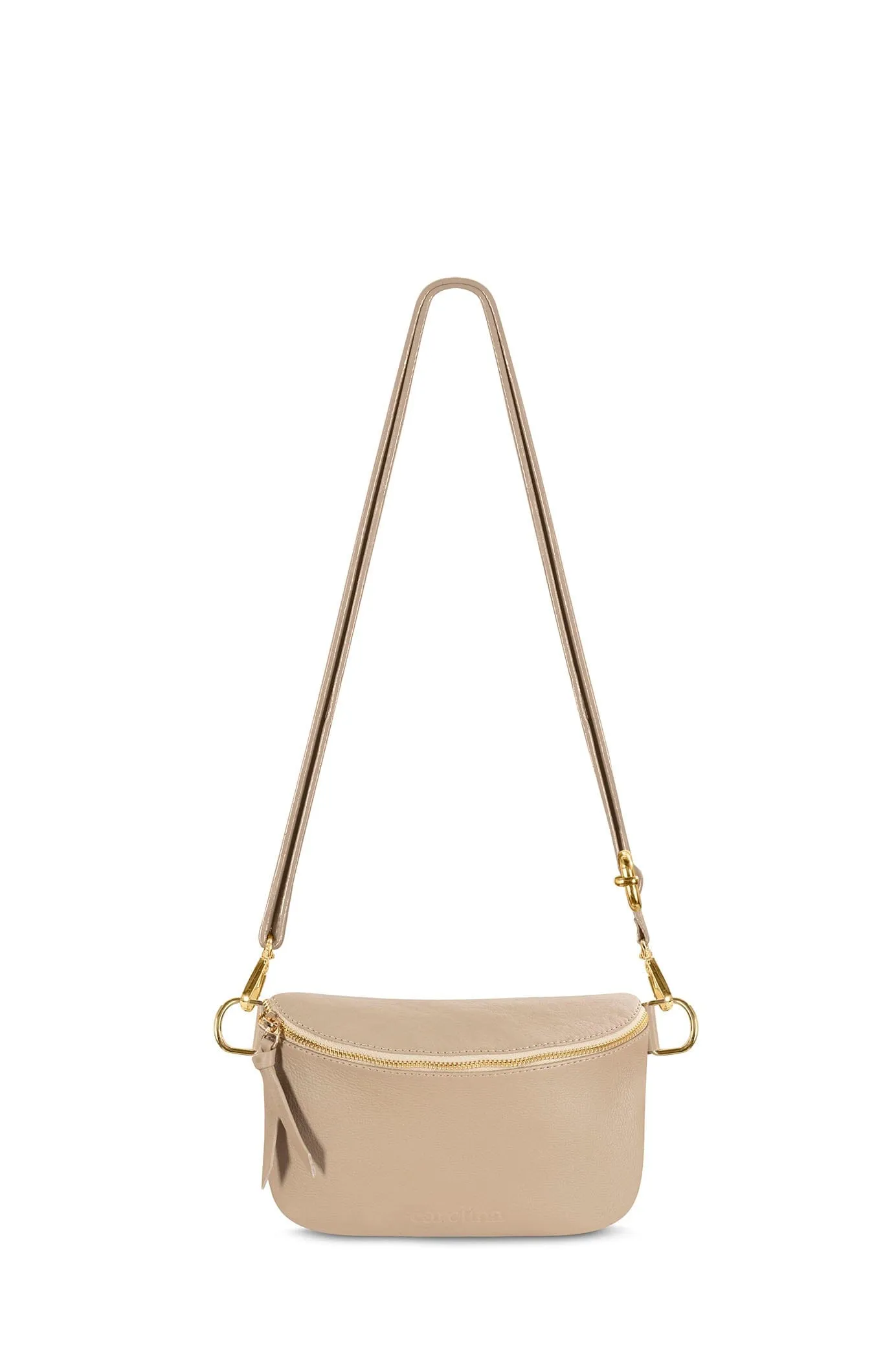 Ramona Small Leather Handbag Nude