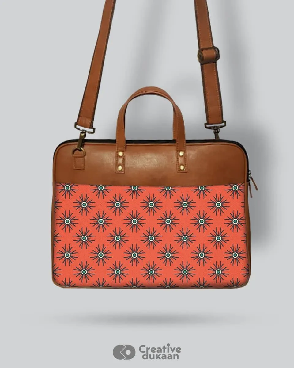 Red Star - The Vegan Leather Laptop Bag