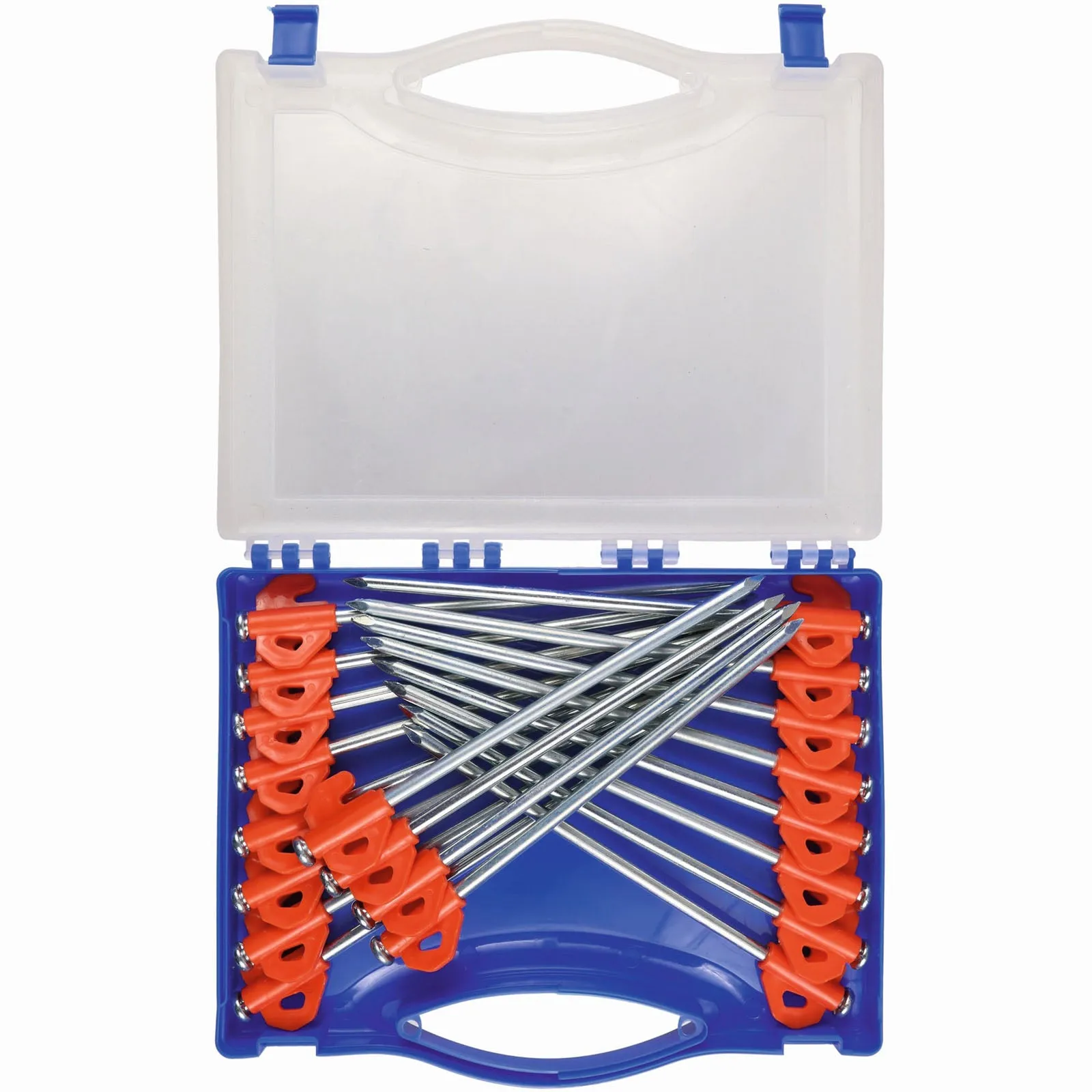 Regatta 20 Pack Extra Strong 8 Inch Rock Tent Pegs With Case