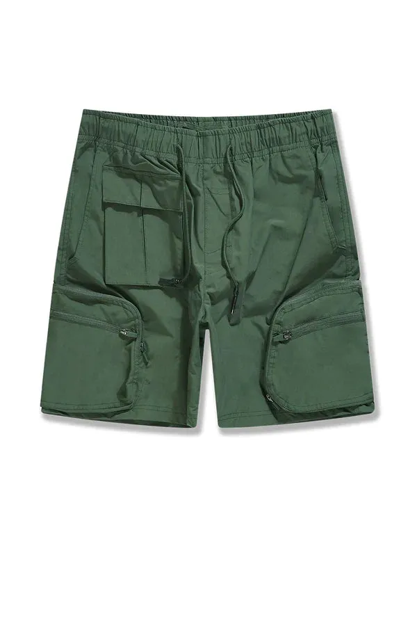 Retro - Altitude Cargo Shorts - Olive