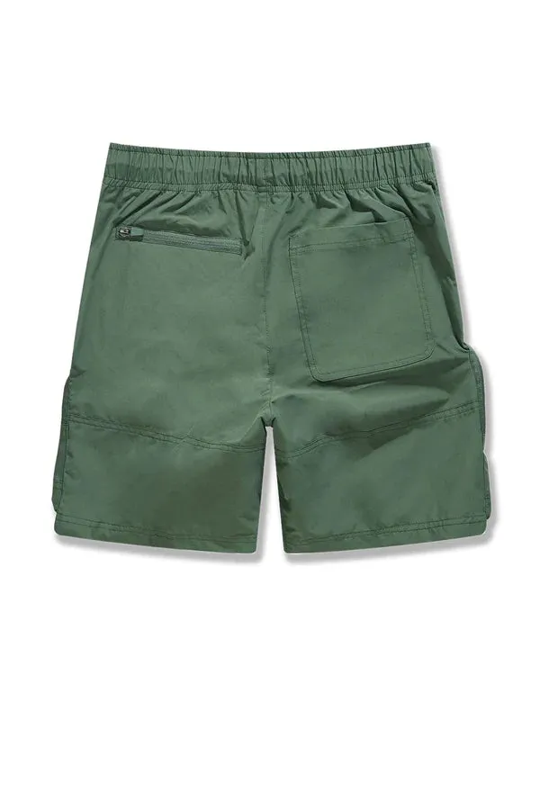 Retro - Altitude Cargo Shorts - Olive