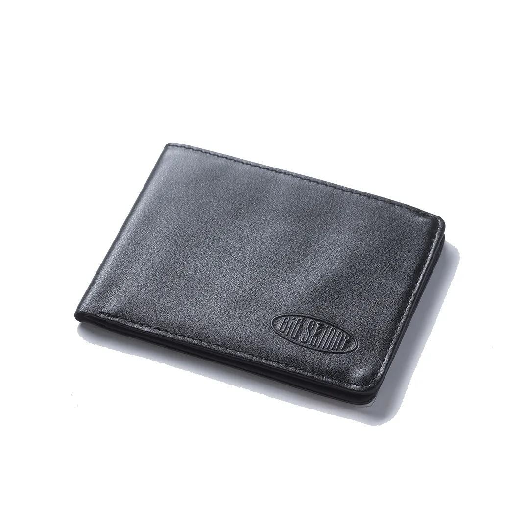 RFID Leather Multi Bi-fold Black