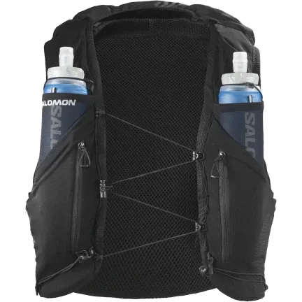 Salomon Adv Skin 12L Set Running Vest with Flask - Black