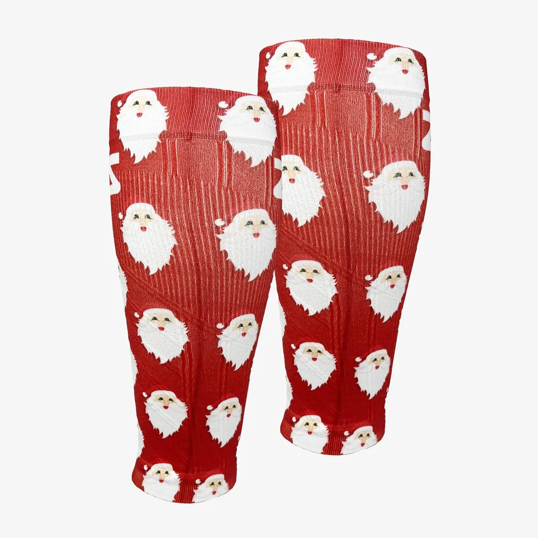 Santa Faces Compression Leg Sleeves