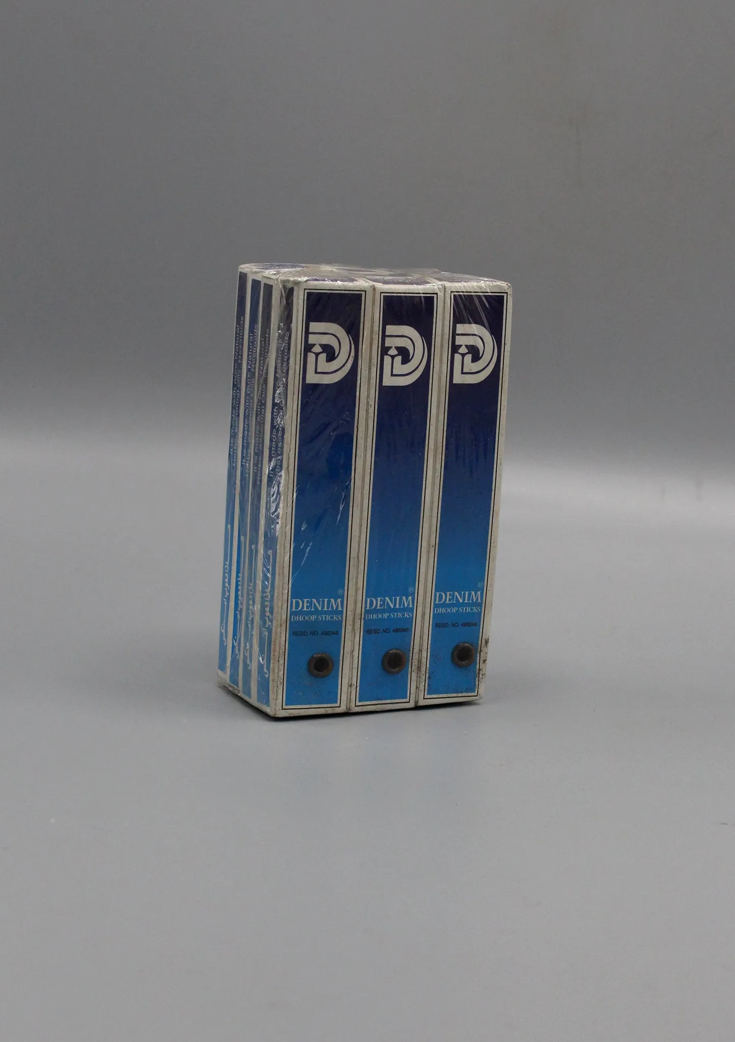 Set of 12 Denim Dhoop Sticks