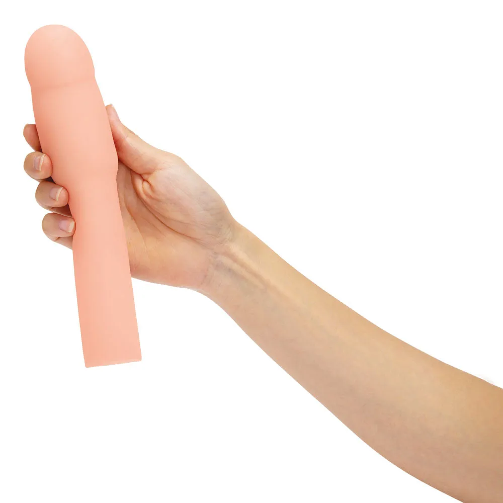 Size Up Realistic 4 Inch Penis Extender - Flesh 10.1 cm (4'') Penis Extension Sleeve