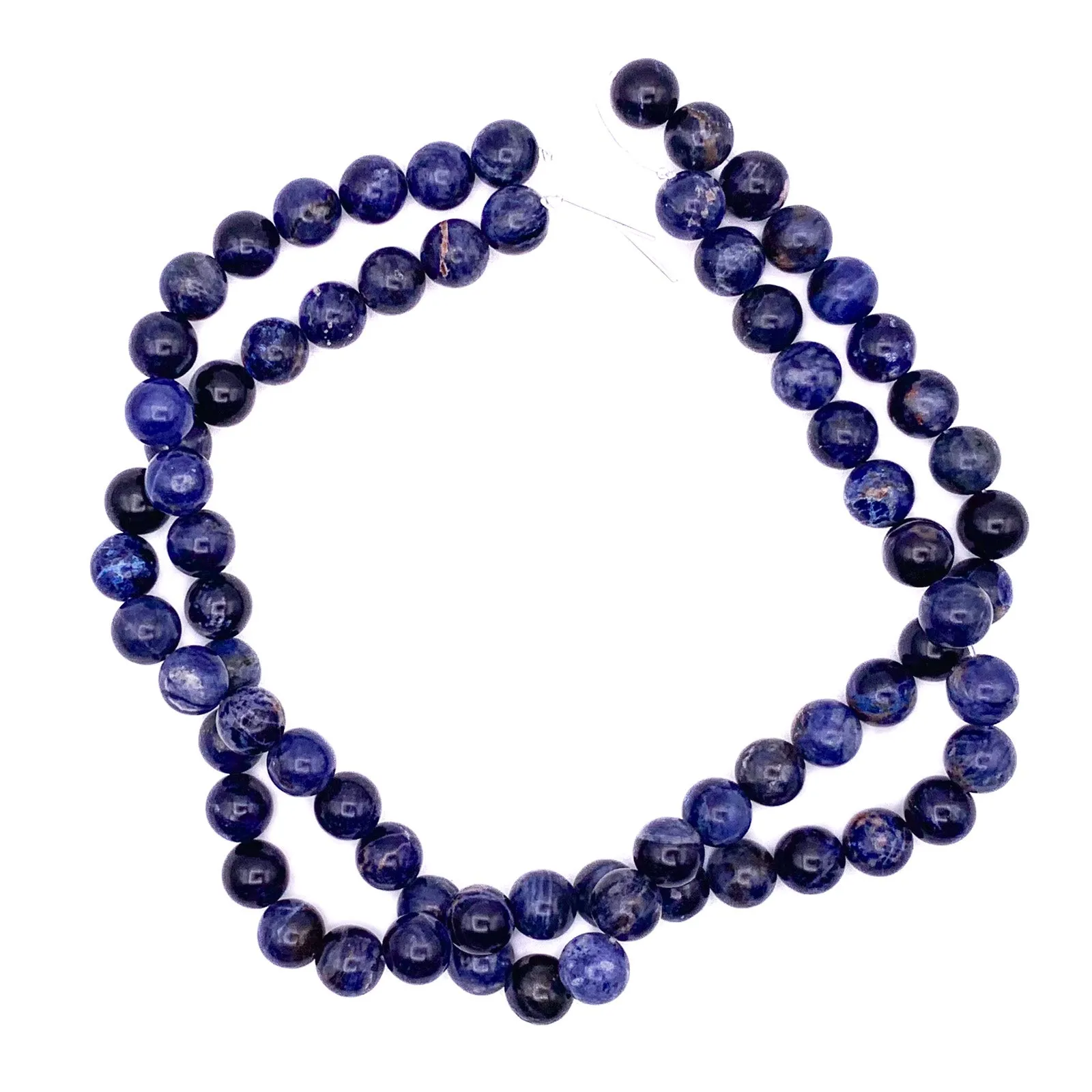 Sodalite 10mm Smooth Rounds Bead Strand