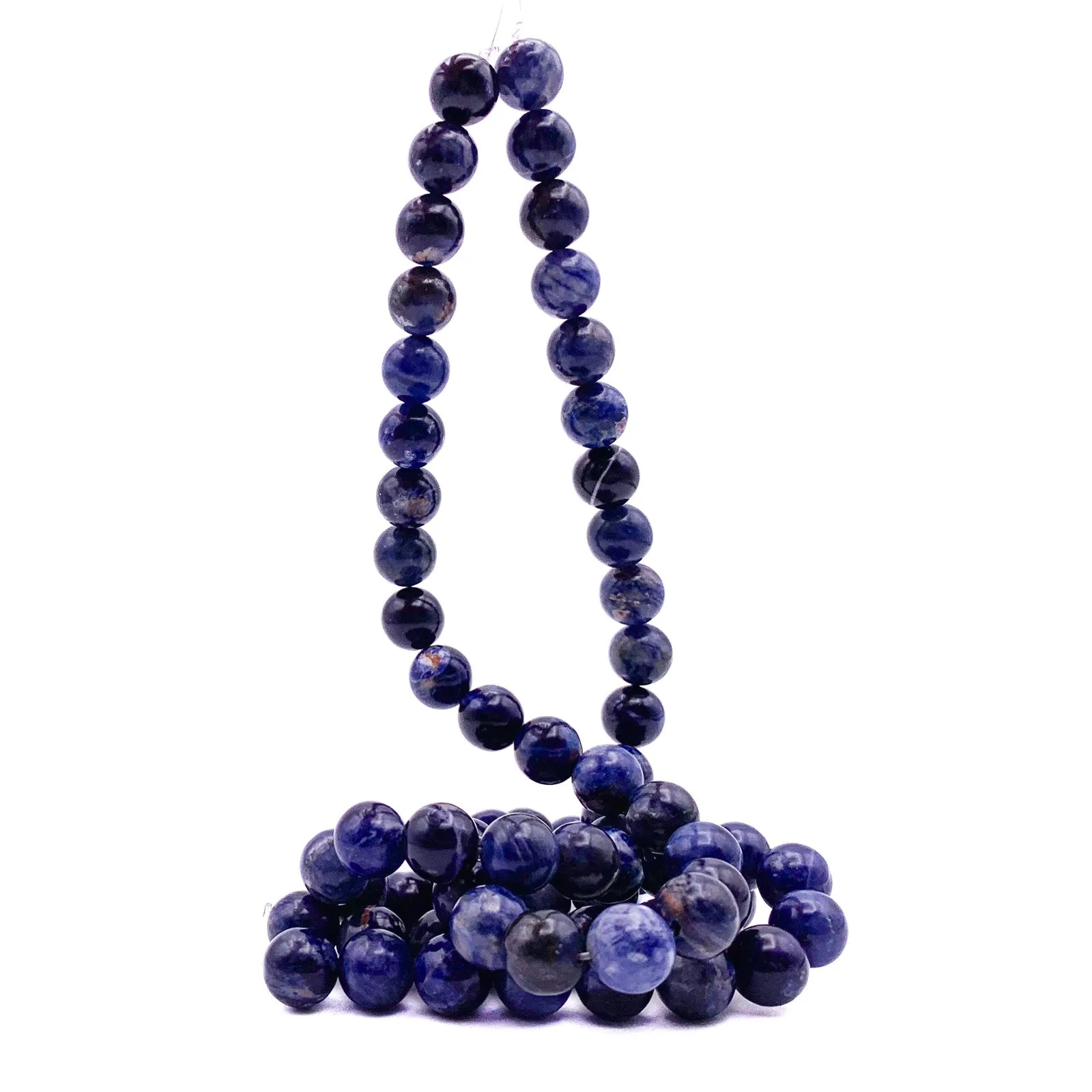 Sodalite 10mm Smooth Rounds Bead Strand