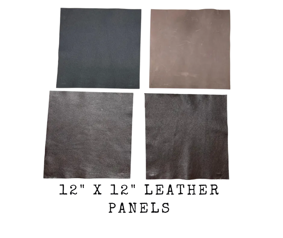 Soft Leather Panel Pieces