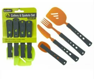 Summit Retractable Cutlery and Spatula Set